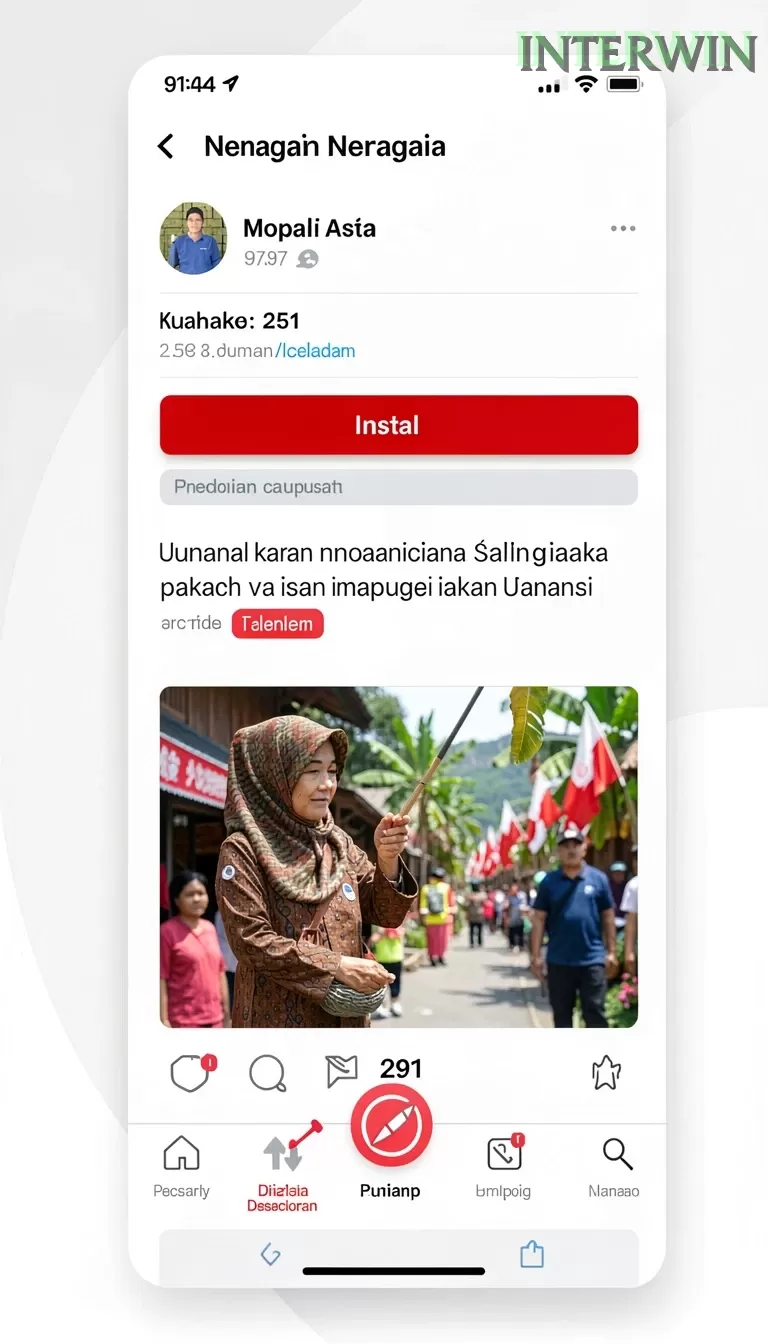 Cuplikan layar 77SINGA — aktivitas