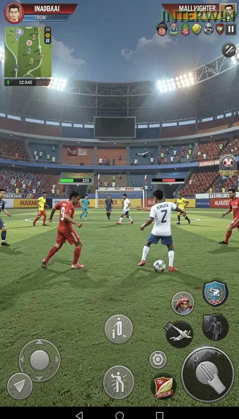 Cuplikan layar VENOM889 — menu navigasi