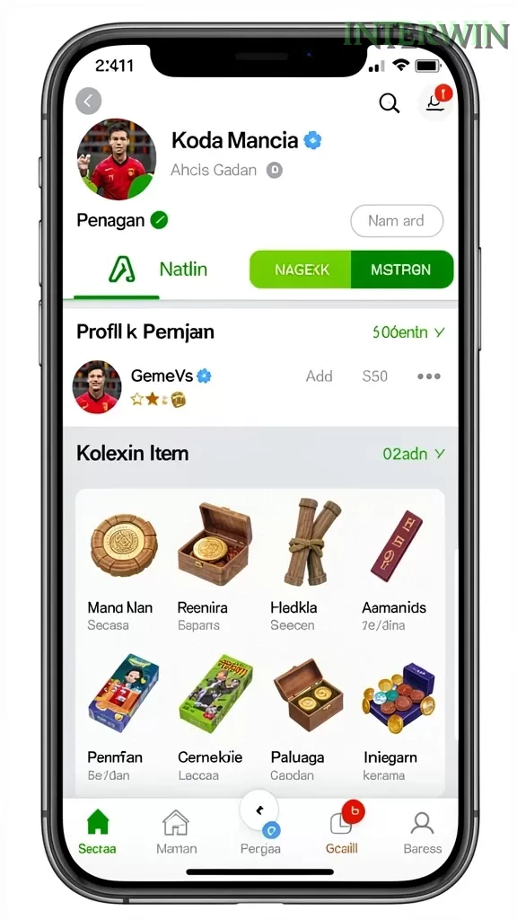 Cuplikan layar UT77 — aktivitas